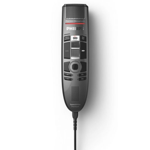 Philips SpeechMike Premium Touch with Slide Switch Front View